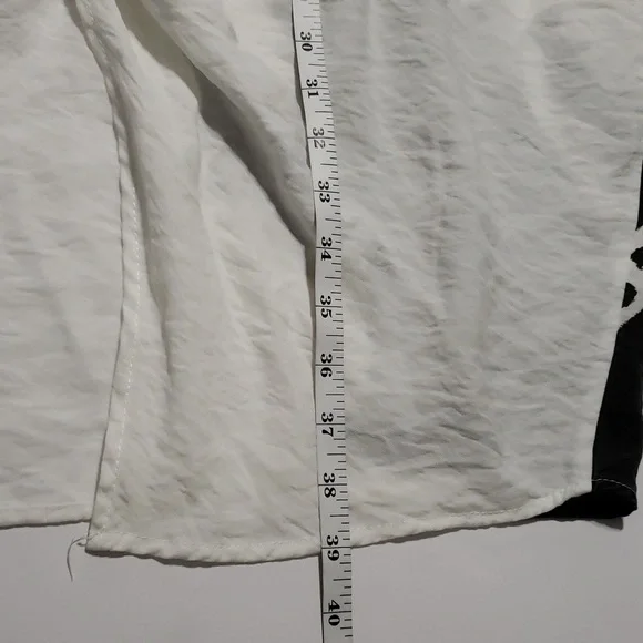 Stella Marina Long Relaxed Button-Front Shirt - Picture 7 of 10